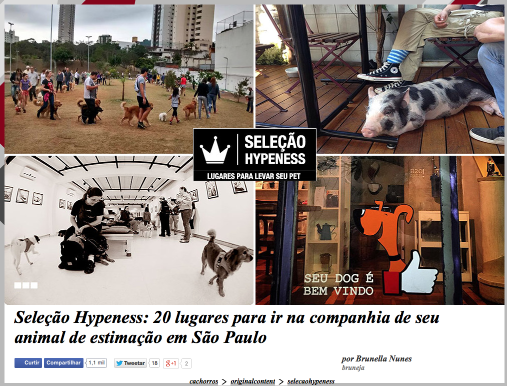 Seleção Hypeness: 20 lugares para ir na companhia de seu animal de estimação em São Paulo